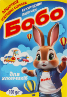 Палички кукурудзяні солодкі неглазуровані Для хлопчиків Бобо к/у 100г