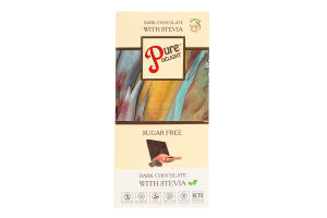 Шоколад 75% черный с гималайской солью Pure Delight к/у 90г