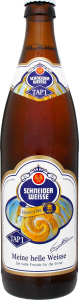 Пиво 0.5л 5.2% світле нефільтроване непастеризоване TAP1 Meine helle Weisse Schneider Weisse пл