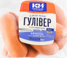 Сардельки Гулливер Київський м'ясокомбінат в/с кг