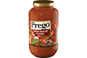 Prego Meat Sauce Italian Sausage and Garlic