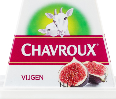 Сир свіжий козиний з інжиром Chavroux п/у 150г