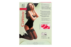 Панчохи жіночі Stockings неро 40ден р.1/2 Corrente