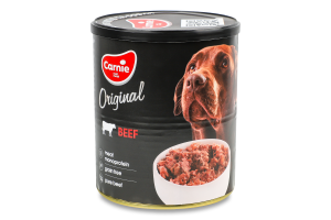 Корм д/дорослих собак Original Mono Protein з кловичиною 800г ж/б Carnie