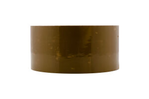 Стрічка самоклеюча коричнева 45мм*45м Терра-пак