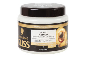 Маска для волос 4в1 Repair Gliss 400мл