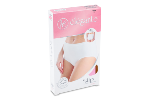 Труси жіночі Elegante 2016 slip high white XL