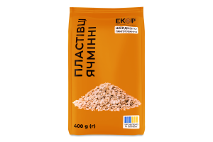 Пластівці ячмінні швидкого приготування Екор м/у 400г