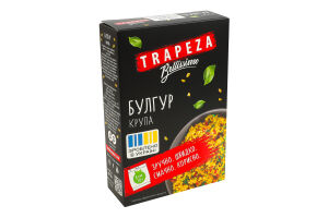 Булгур средний в пакетиках для варки Bellissimo Trapeza к/у 4х70г