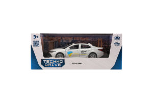 Автомодель для дітей від 3років біла №250291 Uklon Camry Toyota TechnoDrive 1шт