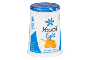 Yoplait Light Yogurt Orange Creme
