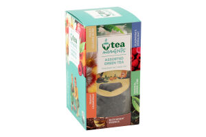 Асорті чаю зеленого Tea Moments к/у 15шт