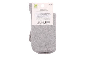 Шкарпетки Premier socks Економ вис мал сірі р18-20