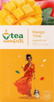 Чай Mango Time зелений з пелюстками троянди 22*1,6г Tea Moments
