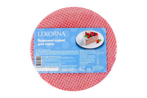 Коржі вафельні Малинка Lekorna м/у 90г