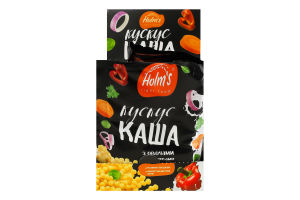 Каша кускус з овочами та вершками, 40 г