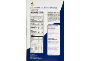 Ahold Macaroni & Cheese Dinner Original