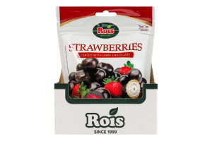 Полуниця в чорному шоколаді Rois д/п 100г