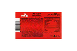 Лосось атлантичний в соусі з кетчупу Banga к/у 120г