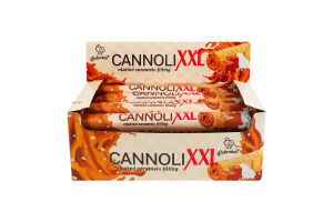 Трубочка вафельна з начинкою Солона карамель XXL Cannoli Dobrobut м/у 0.042кг