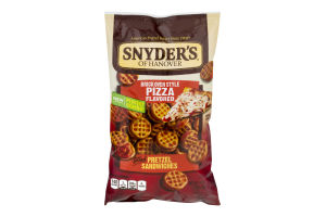 Snyder's of Hanover Filled Pretzel Sandwiches Brick Oven Style Pizza Flavored