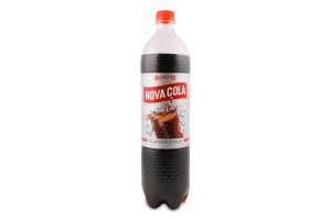 Напій безалкогольний Nova Cola з смаком Кола сильногазований 1,2л пет Buvette