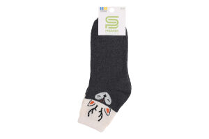 Шкарпетки дитячі Premier Socks класичні махрові з малюнком Економ р.20-22, 22-24 олень