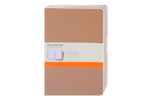 Записник Moleskine Cahier лінія середній беж