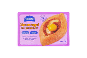 Хачапурі заморожені По-аджарськи Valesto лоток 300г
