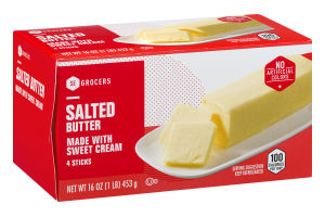 SE Grocers Butter Salted - 4 CT