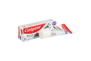 Паста зубна для дітей 6-9років зі смаком полуниці та м'яти Colgate 60мл