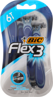 Станок д/гоління Flex-3 одноразовий 6шт BiC