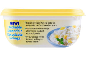 Dean's Cottage Cheese Small Curd With Pineapple