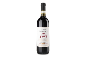 Вино 0.75л 13% червоне сухе DOCG К'янті Terra Italianica пл