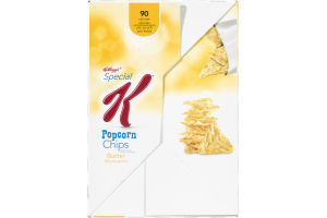 Kellogg's Special K Popcorn Chips Baked Snacks Butter - 4 CT