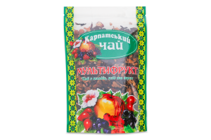 Чай из плодов, ягод и трав Мультифрукт Карпатський чай д/п 100г