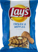 Lay's Potato Chips Chicken & Waffles Flavored