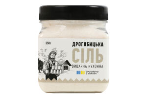 Сіль кухонна виварна Дрогобицька Дрогобицька Солеварня п/б 250г
