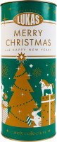 Набір подарунковий Merry Christmas and Happy New Year! Lukas тубус 410г