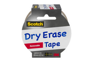 Scotch Dry Erase Tape Removable