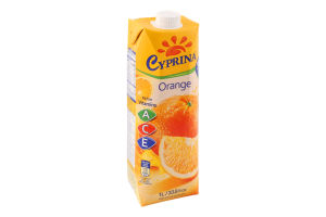 Сік Orange з вітамінами A С Е 1л т/п Cyprina