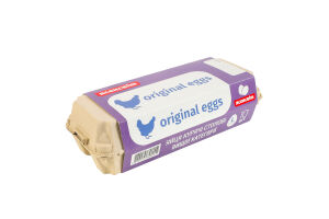 Яйца куриные столовые L C0 Original eggs Ясенсвіт к/у 10шт