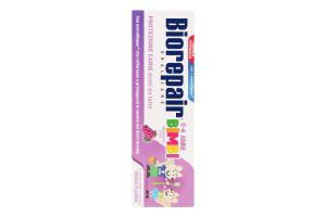 Зубна паста дитяча Веселе мишеня з екстрактом винограда 0-6років 50мл BioRepair