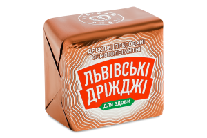 Дріжджі хлібопекарські пресовані для здобних виробів Преміум Львівські дріжджі м/у 42г