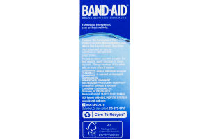 Band-Aid Adhesive Bandages Waterproof Tough Strips Assorted Sizes - 20 CT