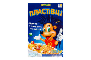 Хлопья кукурузные глазированные сахарной глазурью Золоте Зерно к/у 80г