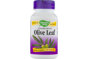 Nature's Way Standardized Olive Leaf - 60 CT