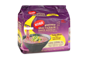 Локшина Koka смак юзу з фіолетовою кукурудзою