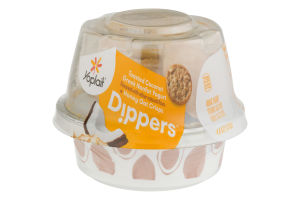 Yoplait Dippers Greek Nonfat Yogurt Toasted Coconut + Honey Oat Crisps