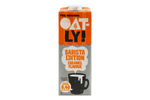 Напій вівсяний зі смаком карамелі Barista Edition Oatly! т/п 1л